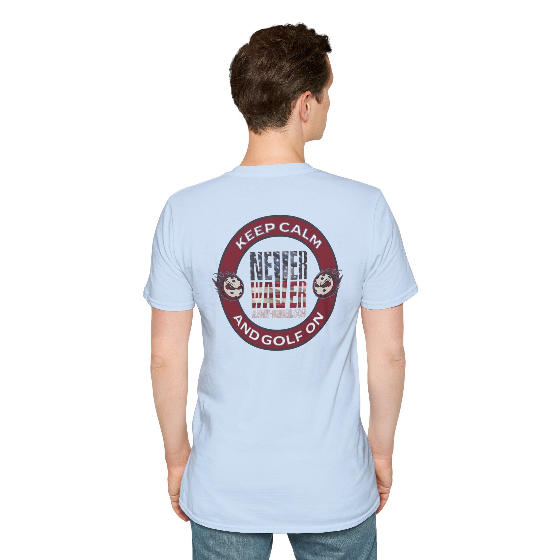 Never Waver Golf Unisex Soft style T-Shirt - Never Waver