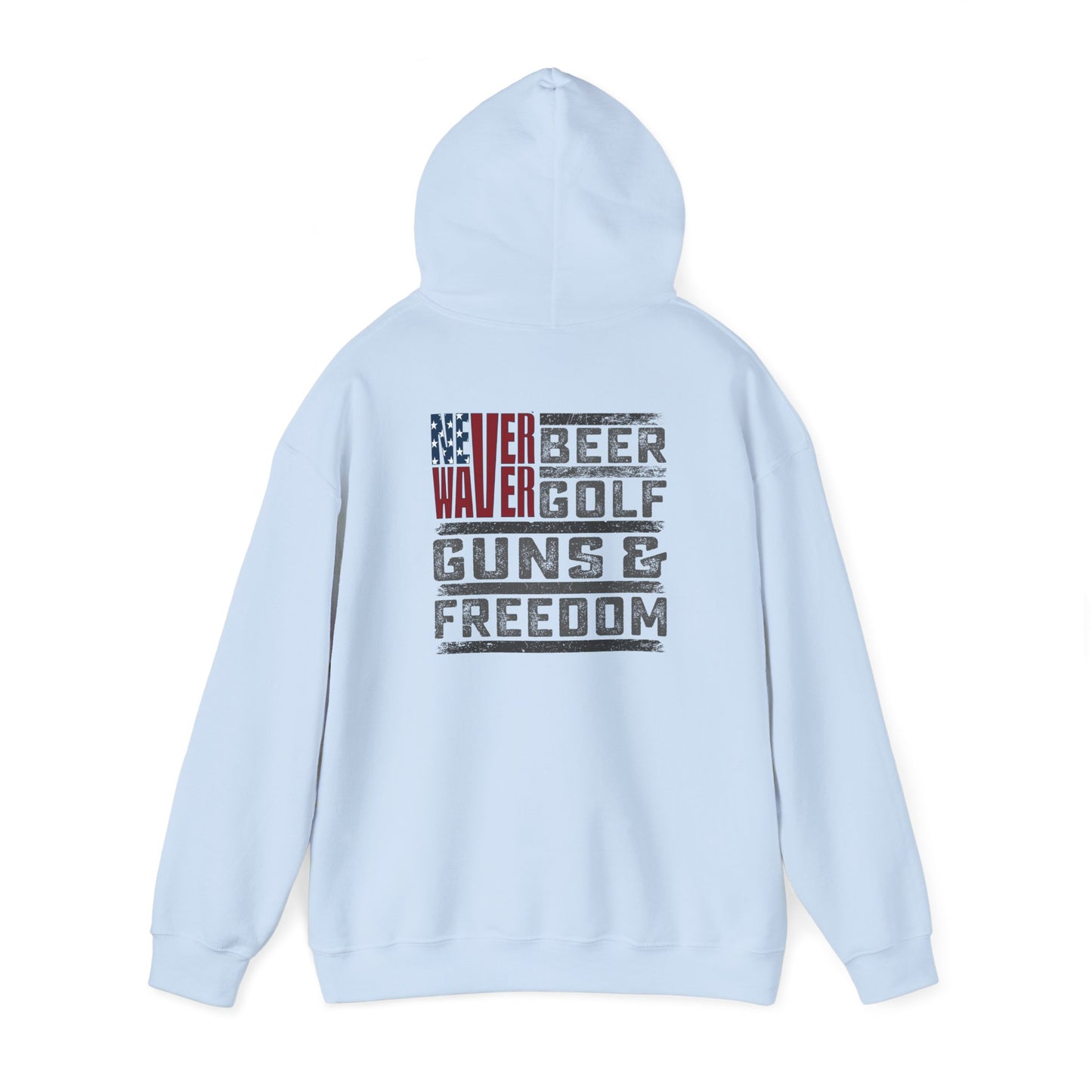 Never Waver Golf Hoodie - Unisex Heavy Blend™ Sweatshirt - Never Waver