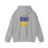 Inspired Unisex Heavy Blend™ Hooded Sweatshirt -Los Angeles Fans NEVER WAVER Graphic - Never Waver