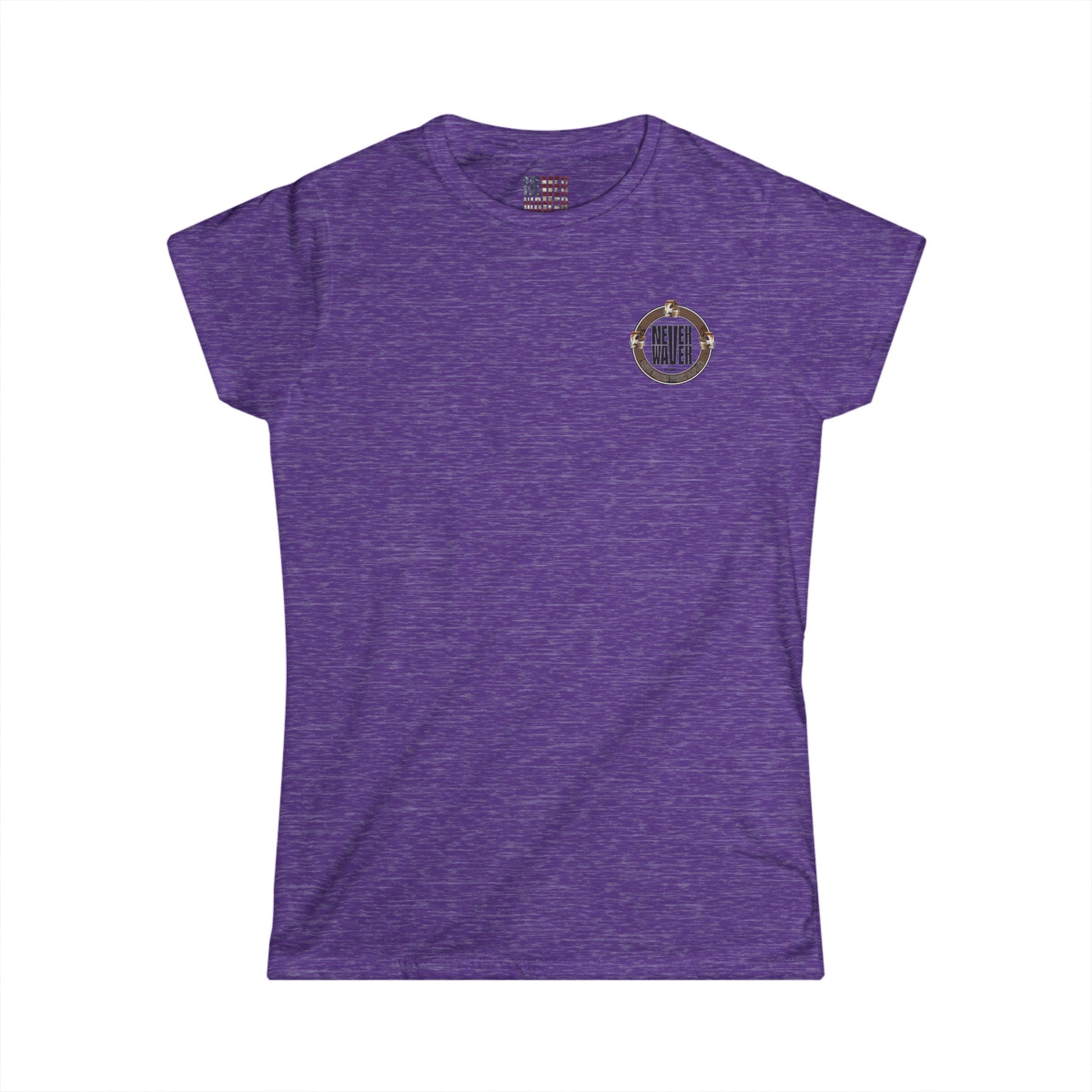Never Waver Save Water Drink Coffee Women's Soft Style Tee - - Never Waver