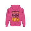 Washington Fans Never Waver Youth Heavy Blend Hooded Sweatshirt - Never Waver