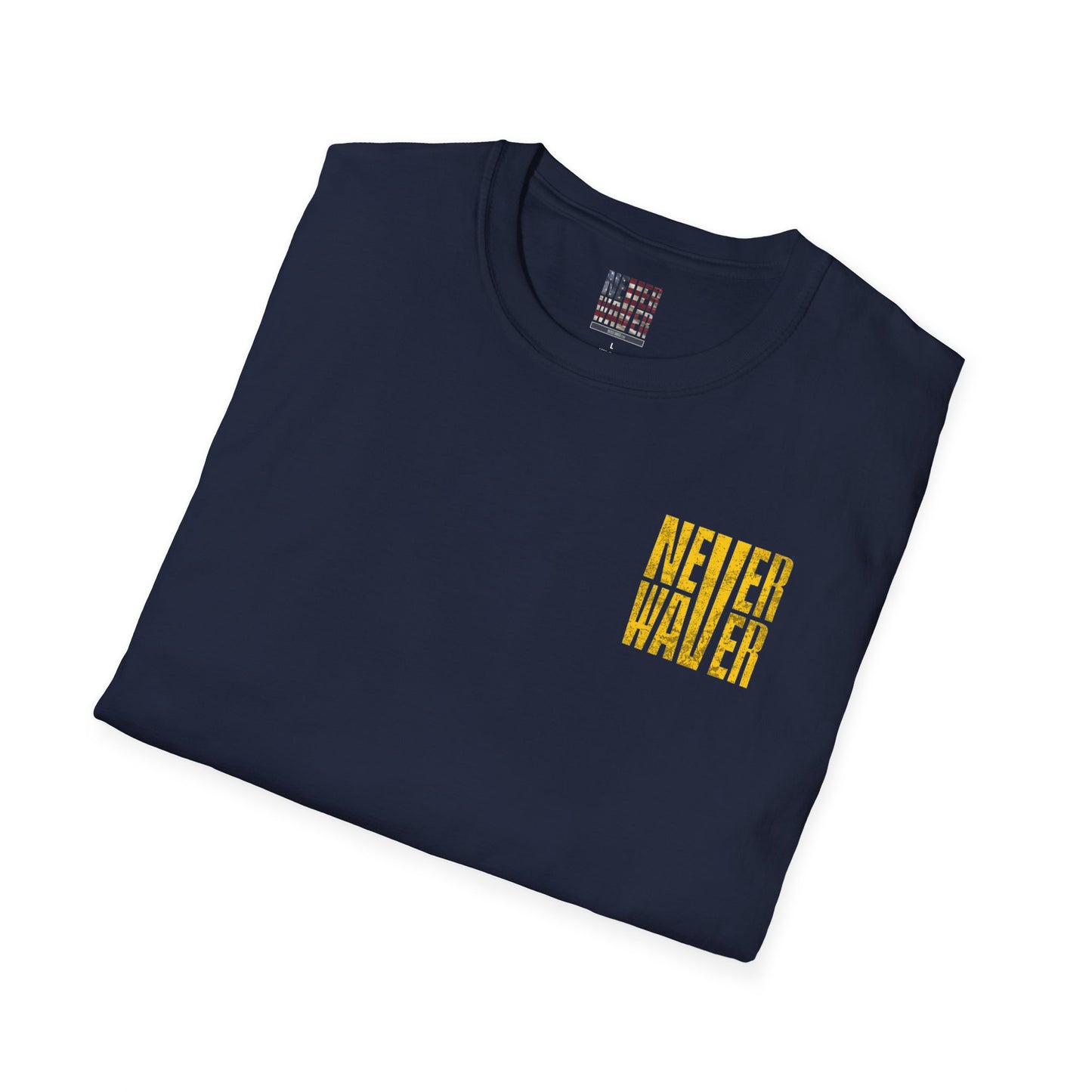Los Angeles Fans Never Waver Unisex Softstyle T-Shirt - Never Waver