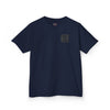 Kids Tee Never Waver” Jesus t-shirt might feature a bold, eye-catching design that reflects a steadfast faith and confidence in Christ.  - Never Waver