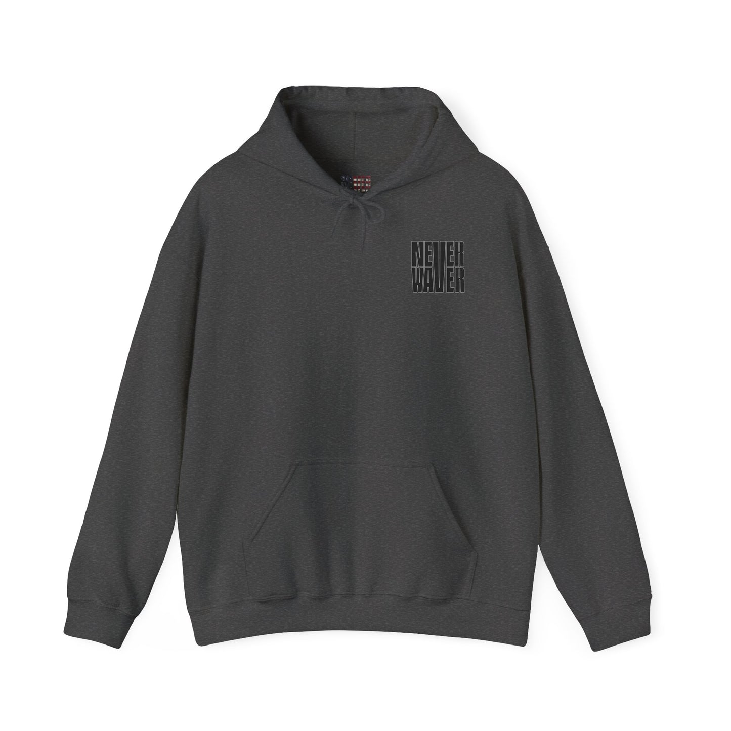 Unisex Heavy Blend™ Hooded Sweatshirt - "Never Waver I'll Bring The Sarcasm" Inspirational Hoodie - Never Waver