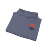 Unisex Heavy Blend™ Hooded Sweatshirt - Denver Fans Never Waver W Leopard Football Motivation - Never Waver