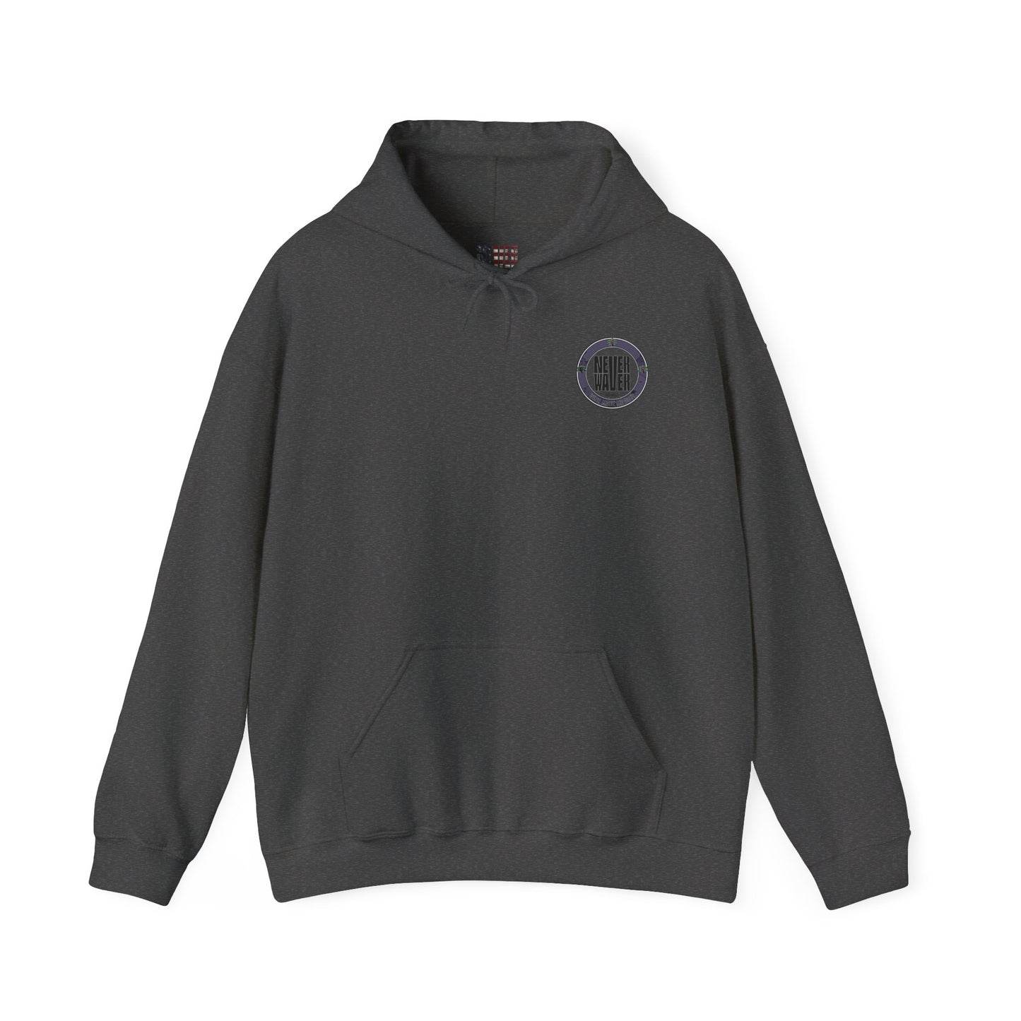 Eco-Friendly Unisex Hoodie: "Never Waver Wine Made Me Do It " - Never Waver