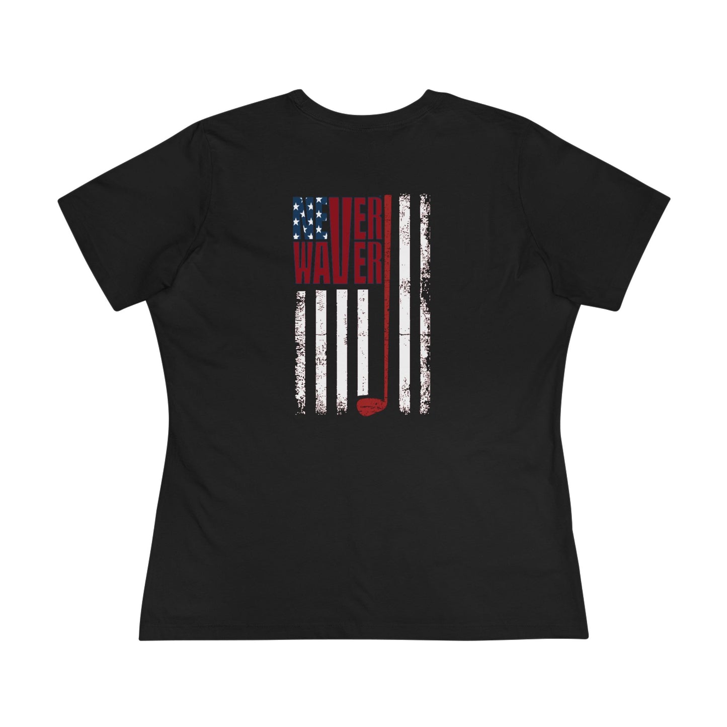 Never Waver Golf Women's Cotton Tee - Never Waver