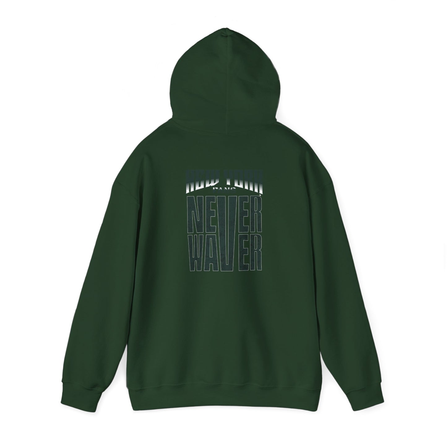New York Fans Never Waver Unisex Heavy Blend™ Hooded Sweatshirt - Comfort and Style for Everyday Wear - Never Waver