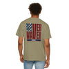 Patriotic Unisex Garment-Dyed T-Shirt - 'Never Waver' Design - Never Waver