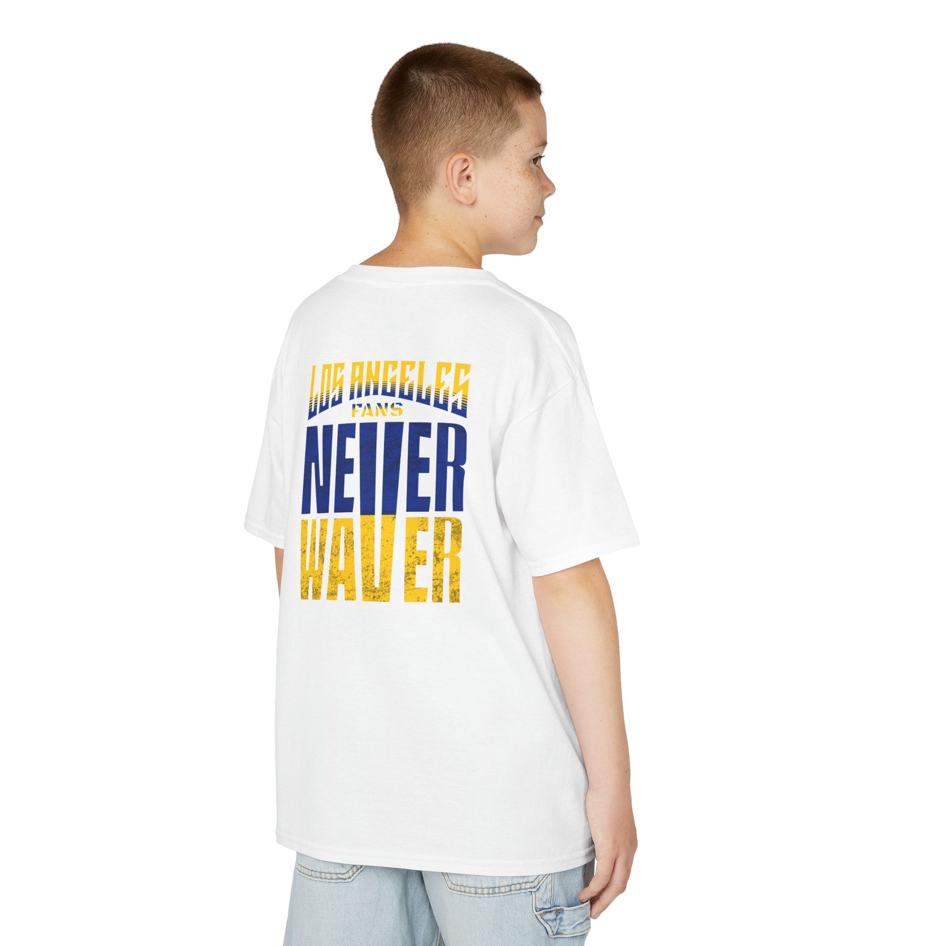 Los Angeles  Fans Never Waver Kids Heavy Cotton™ Tee - Never Waver