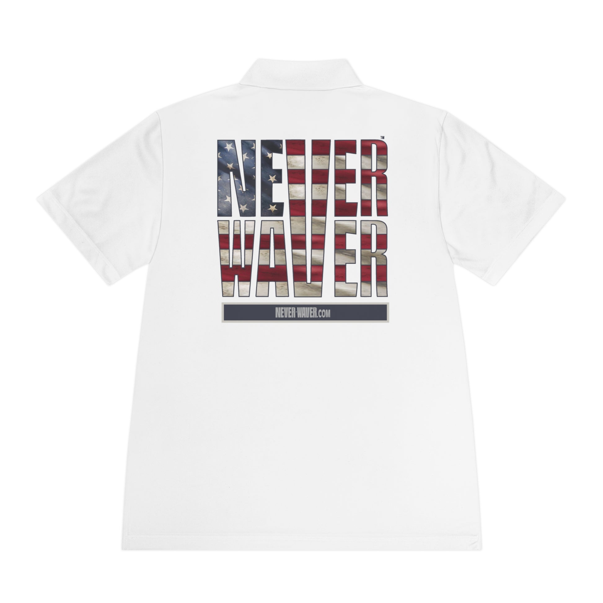 Never Waver Men's Sport Polo Shirt - Never Waver