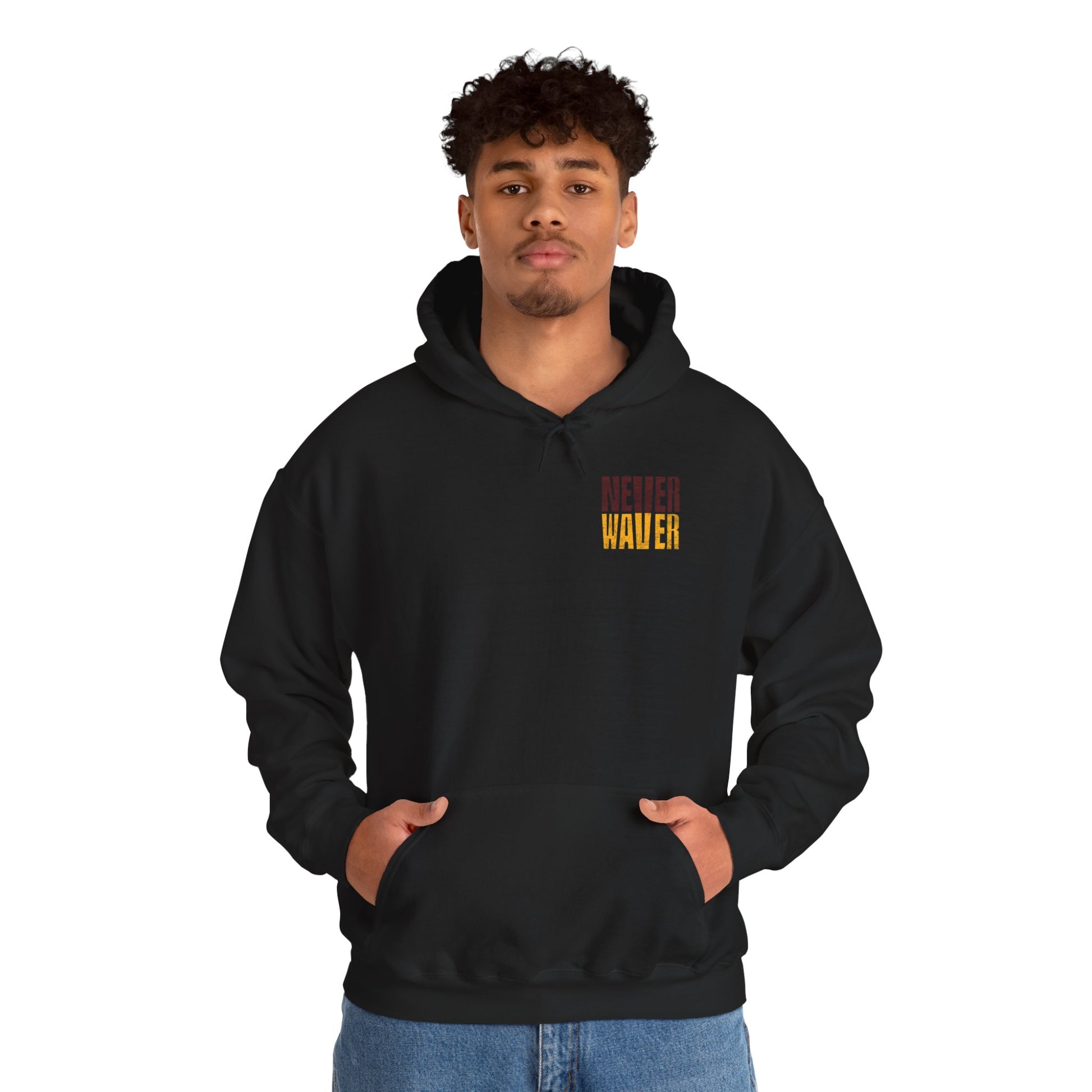 Washington Fans Never Waver Hooded Sweatshirt - Never Waver