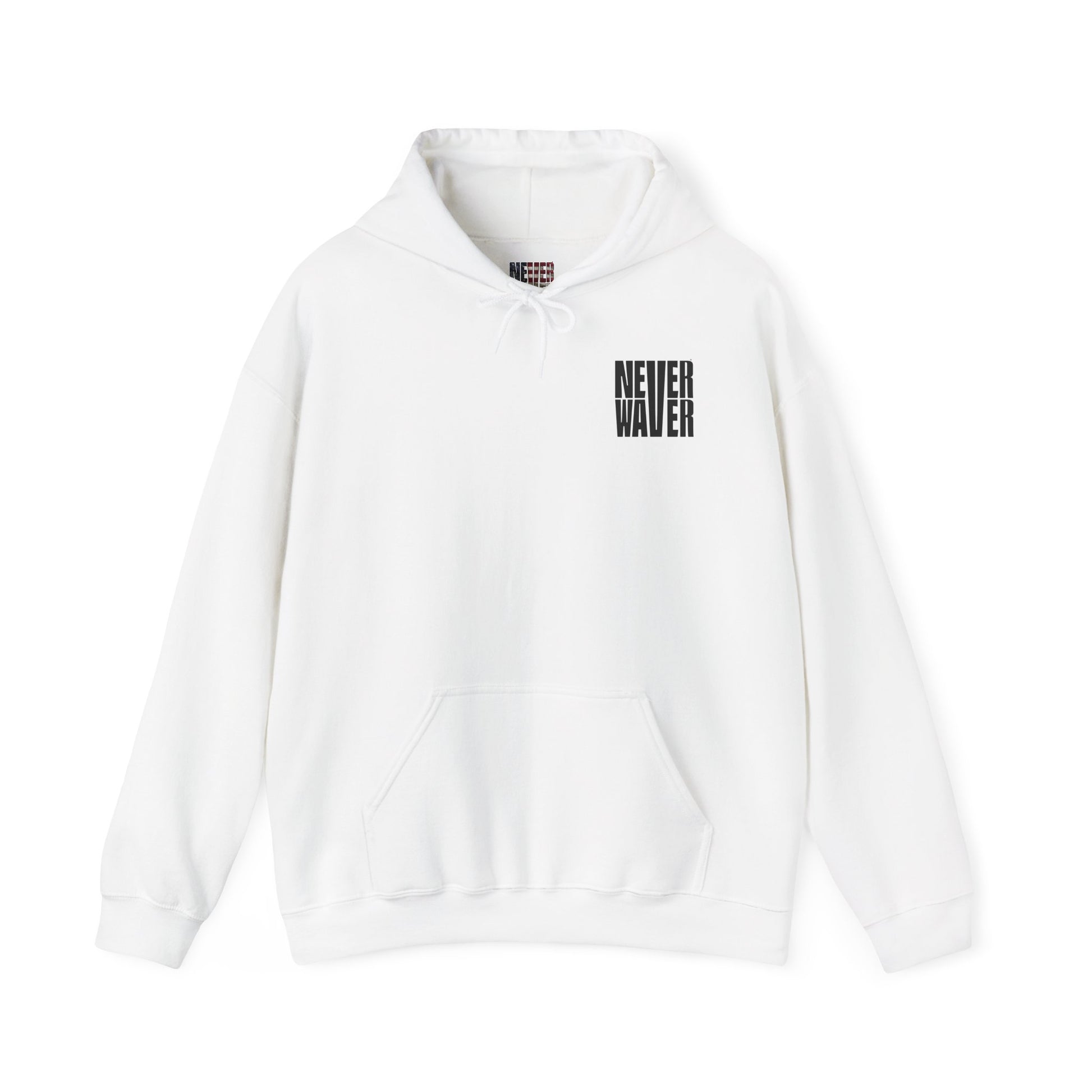 Unisex Heavy Blend™ Hooded Sweatshirt - "Never Waver I'll Bring The Sarcasm" Inspirational Hoodie - Never Waver