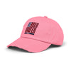 Unisex Distressed Cap - 'Never Waver' Casual Hat for Everyday Style Patriotic