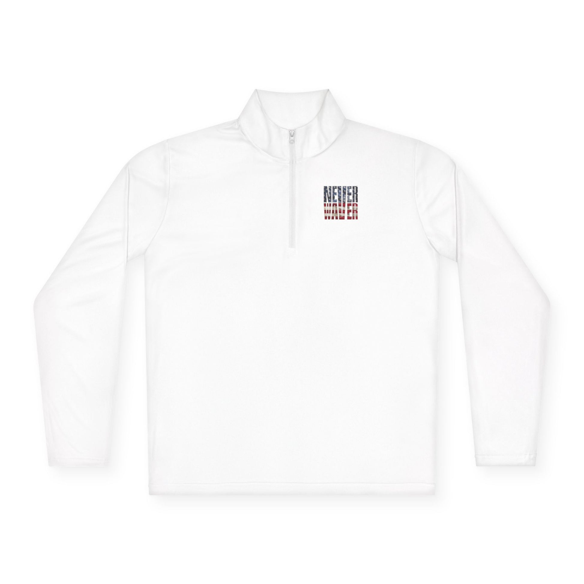Never Waver Unisex Quarter-Zip Pullover - Never Waver