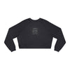 Never Waver Mamacita Needs a Margarita Women's Cropped Fleece Pullover - Never Waver