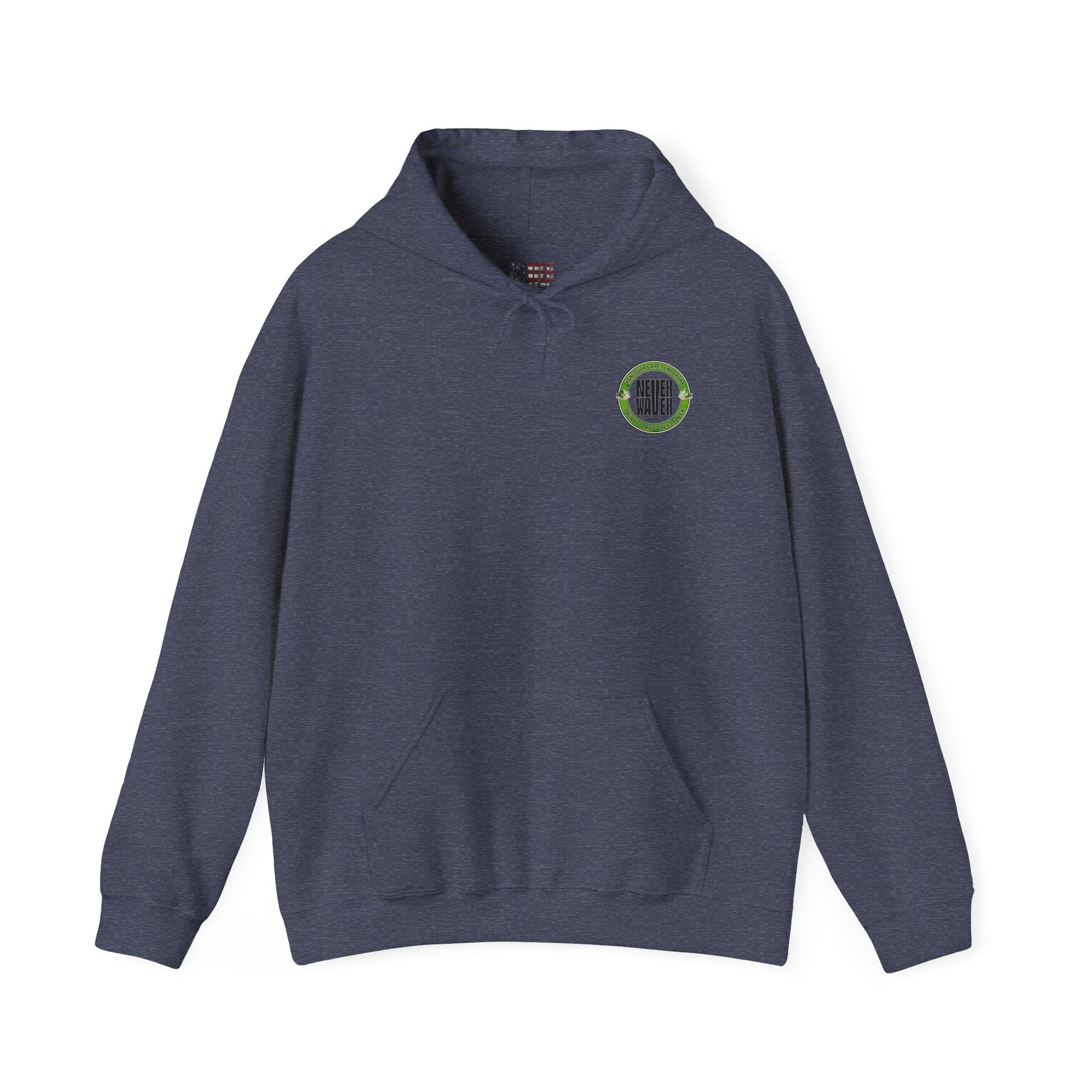 Unisex Heavy Blend™ Hooded Sweatshirt - 'Never Waver Hangovers Are Temporary Drunk Stories Are Forever - Never Waver