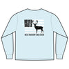 Unisex Long Sleeve Pocket T-Shirt - Never Waver Best Buckin' Dad Ever Design - Never Waver