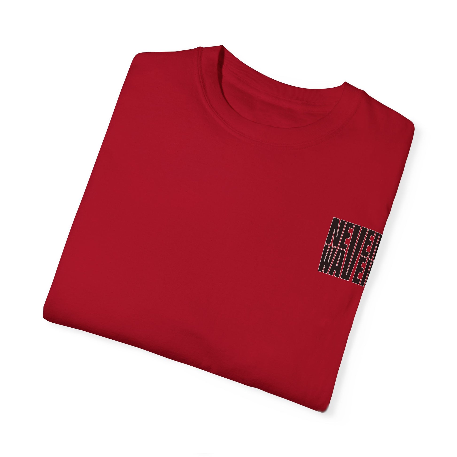 Unisex Garment-Dyed T-Shirt - 'Never Waver Mamacita Needs a Margarita' Design - Never Waver