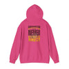 Unisex Heavy Blend™ Hooded Sweatshirt - Washington Fans Never Waver W Leopard Football- Perfect for Sports Fans - Never Waver