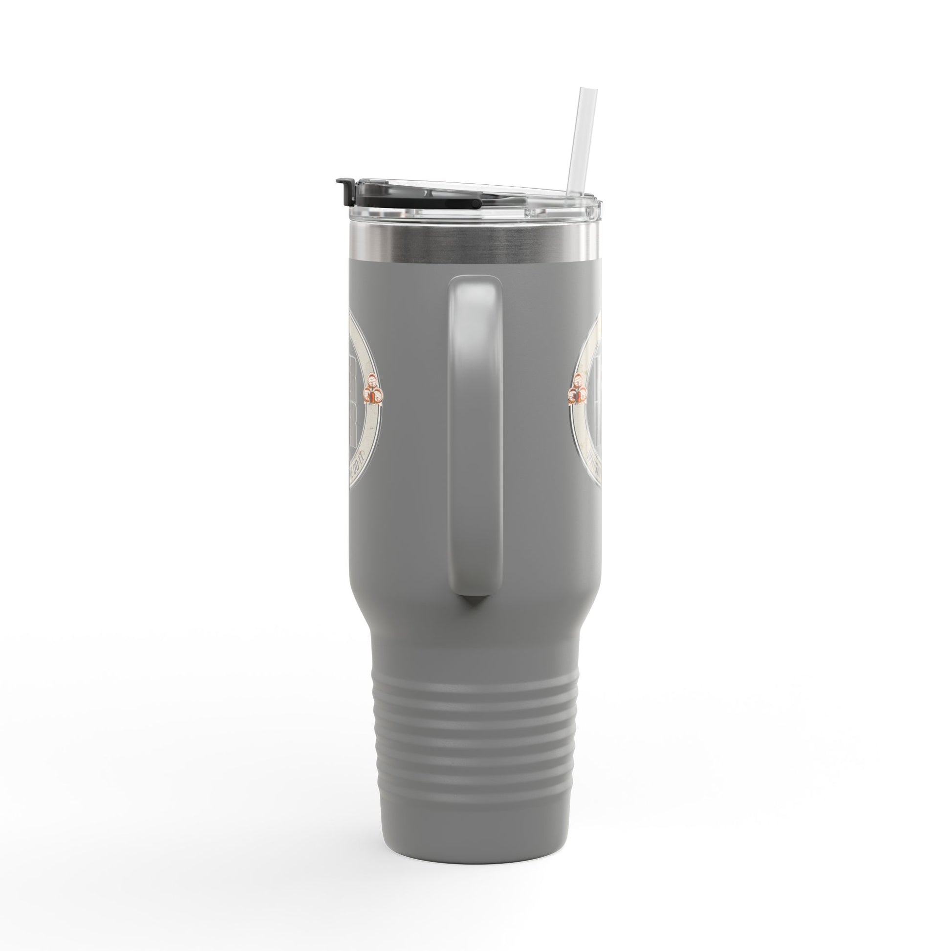 Never Waver Whisky Made Me Do It? Insulated Travel Mug, 40oz - Never Waver