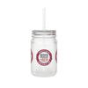 Keep Calm Never Waver and Golf On Mason Jar Cup - Perfect for Golf Lovers! - Never Waver