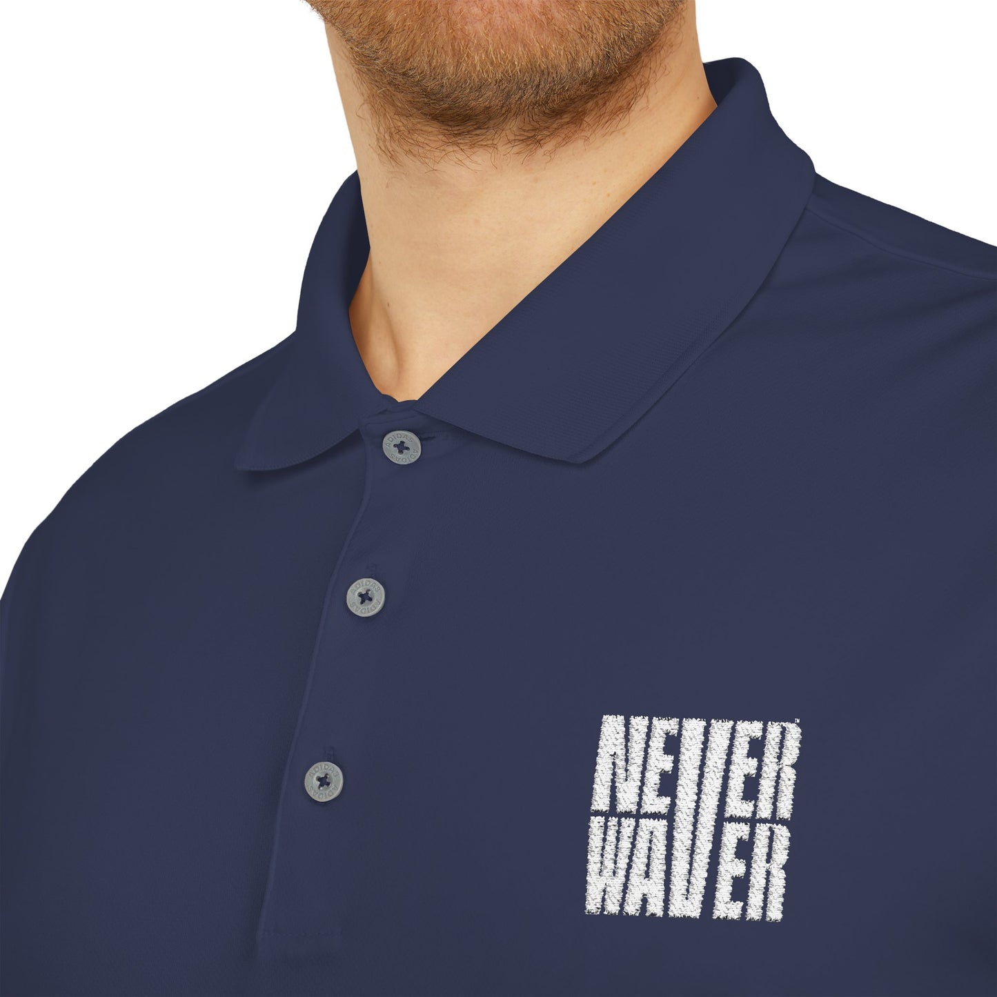 Unisex Never Waver Performance Polo Shirt - Activewear, Gym, Sports, Casual, Gift for Him/Her, Comfortable Fit