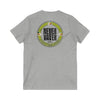 Unisex V-Neck Tee - Never Waver Tequila, Tacos, & Friends T-Shirt - Never Waver