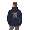 New Orleans Fans Never Waver Unisex Heavy Blend™ Hoodie - Motivational Sweatshirt for Fans - Never Waver
