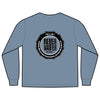 Unisex Long Sleeve Pocket T-Shirt - Never Waver PAPA Because Grandpa Is For Old Guys Design - Never Waver