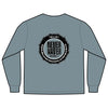 Unisex Long Sleeve Pocket T-Shirt - Never Waver PAPA Because Grandpa Is For Old Guys Design - Never Waver