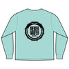 Unisex Long Sleeve Pocket T-Shirt - Never Waver PAPA Because Grandpa Is For Old Guys Design - Never Waver