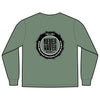 Unisex Long Sleeve Pocket T-Shirt - Never Waver PAPA Because Grandpa Is For Old Guys Design - Never Waver
