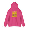 Los Angeles Fans Never Waver w Leopard Football Unisex Heavy Blend™ Hooded Sweatshirt - Cozy, Motivational Apparel for Everyday Wear