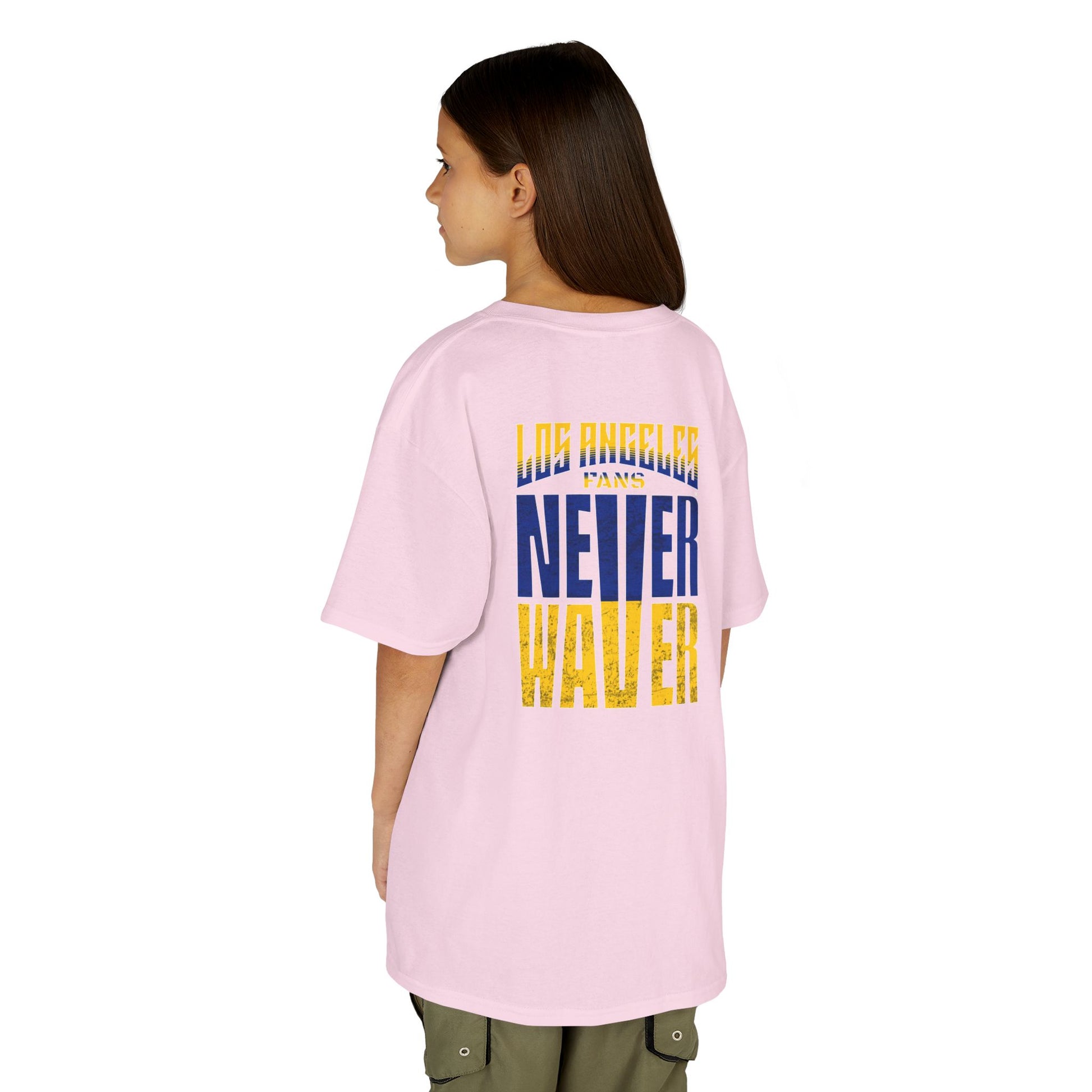 Los Angeles  Fans Never Waver Kids Heavy Cotton™ Tee - Never Waver