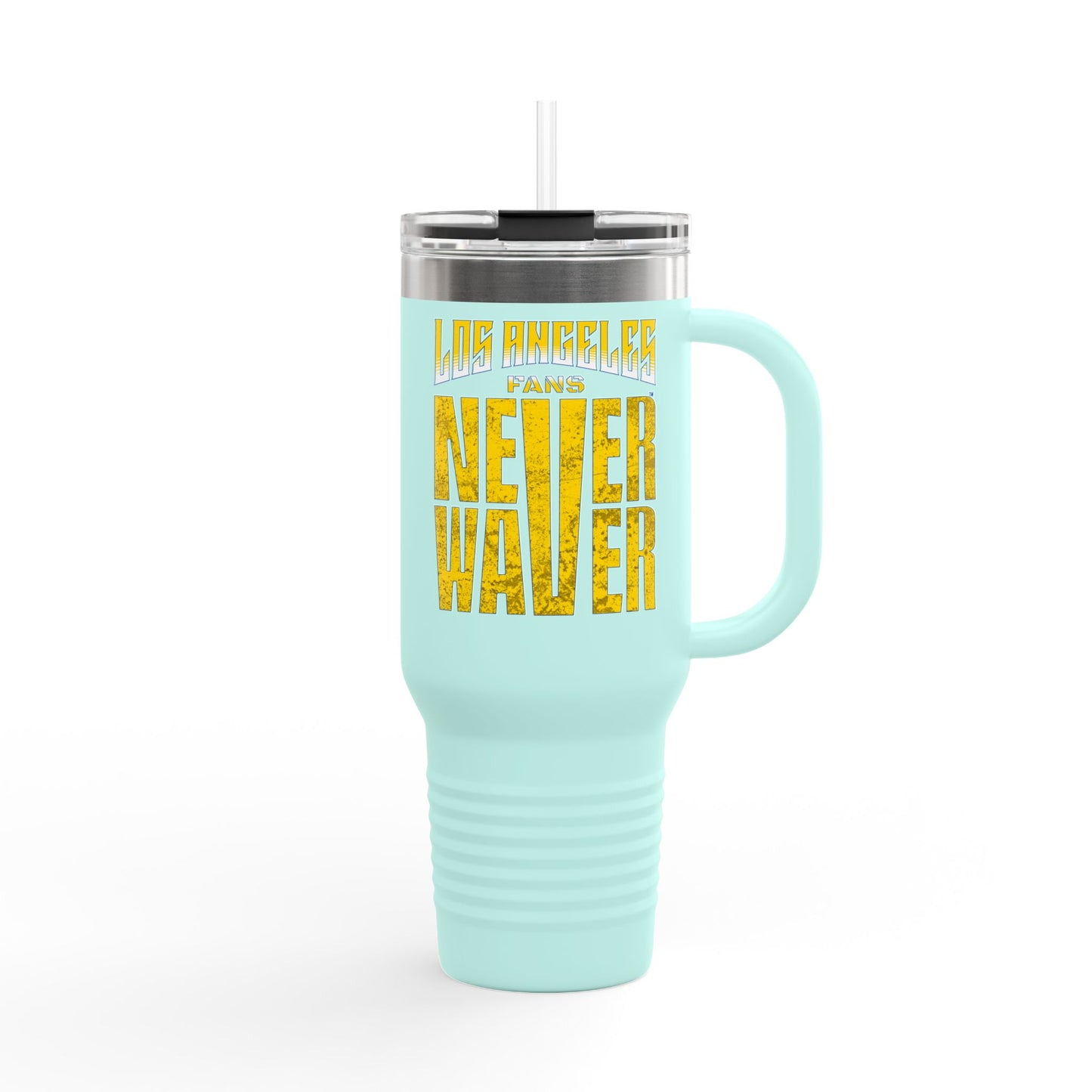 Los Angeles Fans Never Waver Travel Mug
