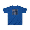 Kids Tee Never Waver” Jesus t-shirt might feature a bold, eye-catching design that reflects a steadfast faith and confidence in Christ.  - Never Waver