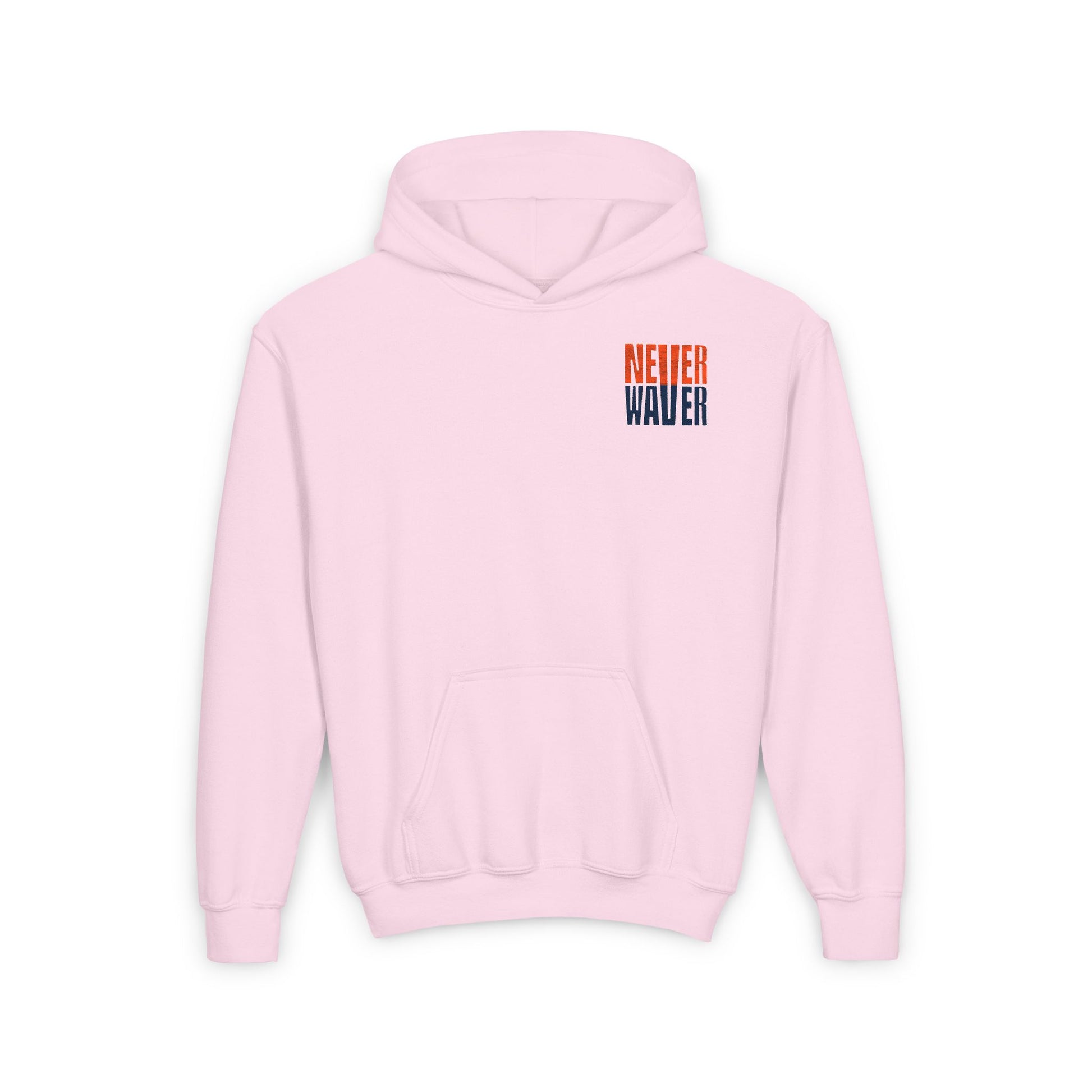 Denver Fans Never Waver Youth Heavy Blend Hooded Sweatshirt - Never Waver