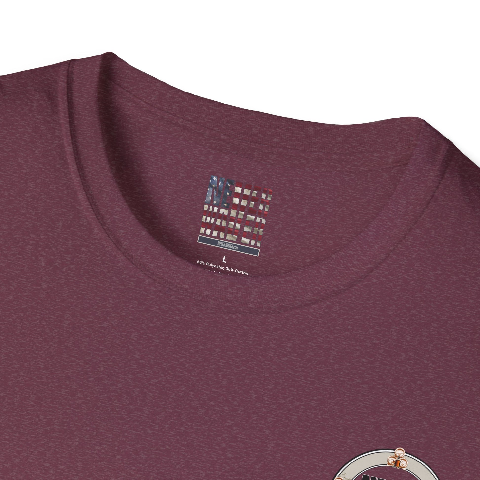 Never Waver Whisky Made Me Do It? Unisex Soft style T-Shirt - Never Waver
