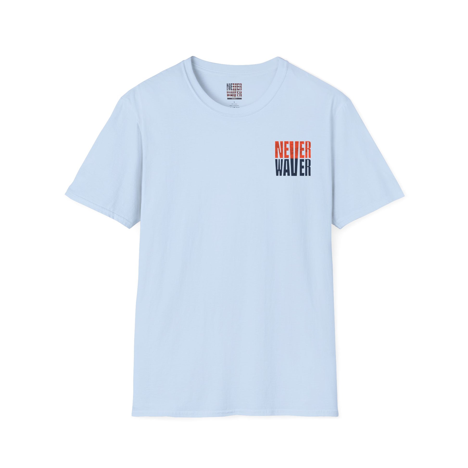 Denver Fans Never Waver Unisex Softstyle T-Shirt - Never Waver