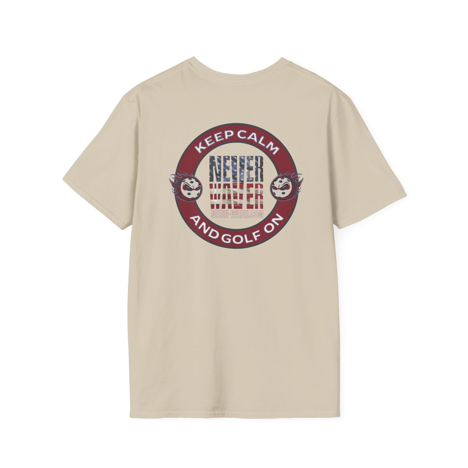 Never Waver Golf Unisex Soft style T-Shirt - Never Waver