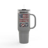 Insulated Travel Mug - "Never Waver Golf" - 40oz Sporty Drinkware - Never Waver
