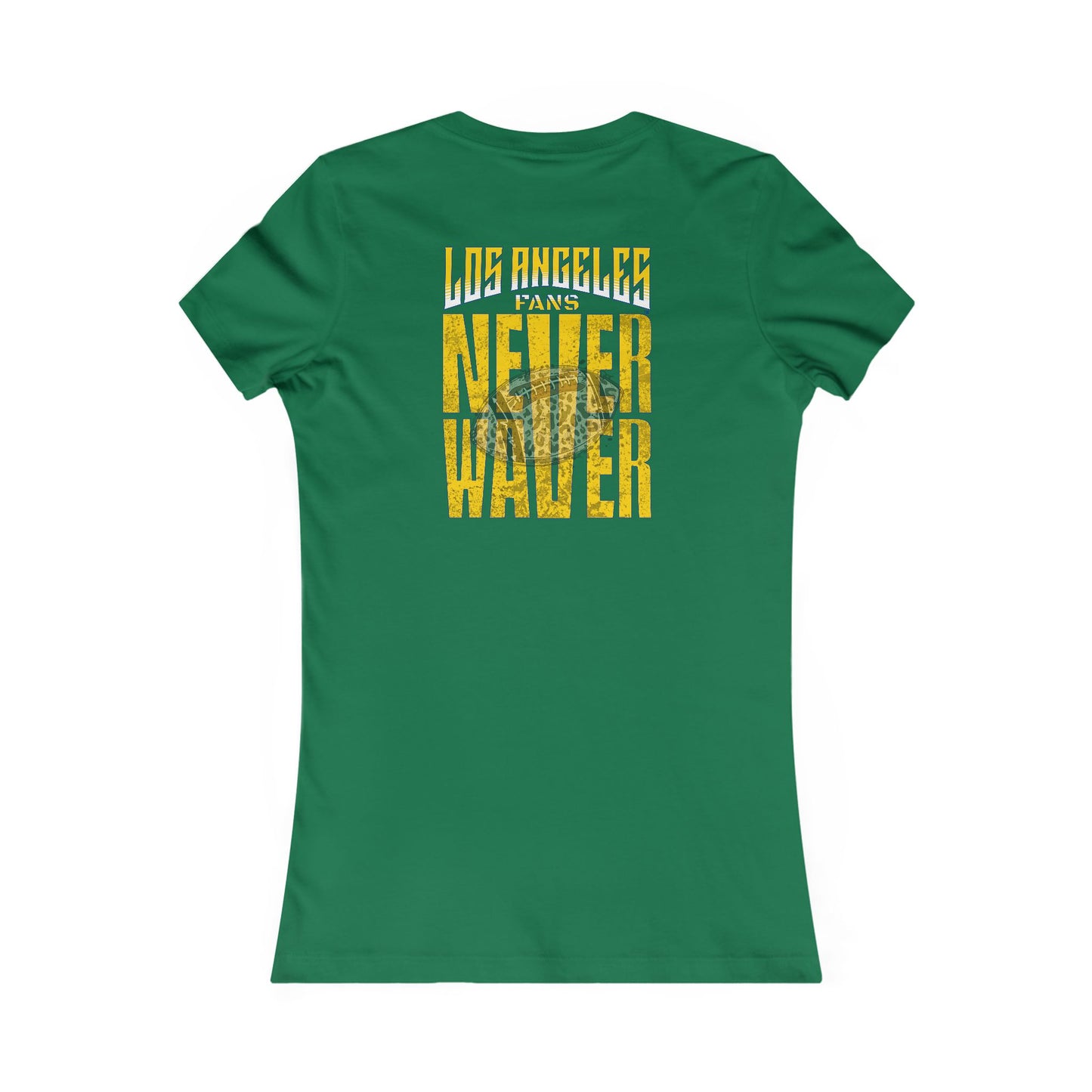 Los Angeles Fans Never Waver W-Leopard Football Women's Favorite Tee