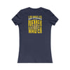 Los Angeles Fans Never Waver W-Leopard Football Women's Favorite Tee