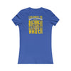 Los Angeles Fans Never Waver W-Leopard Football Women's Favorite Tee