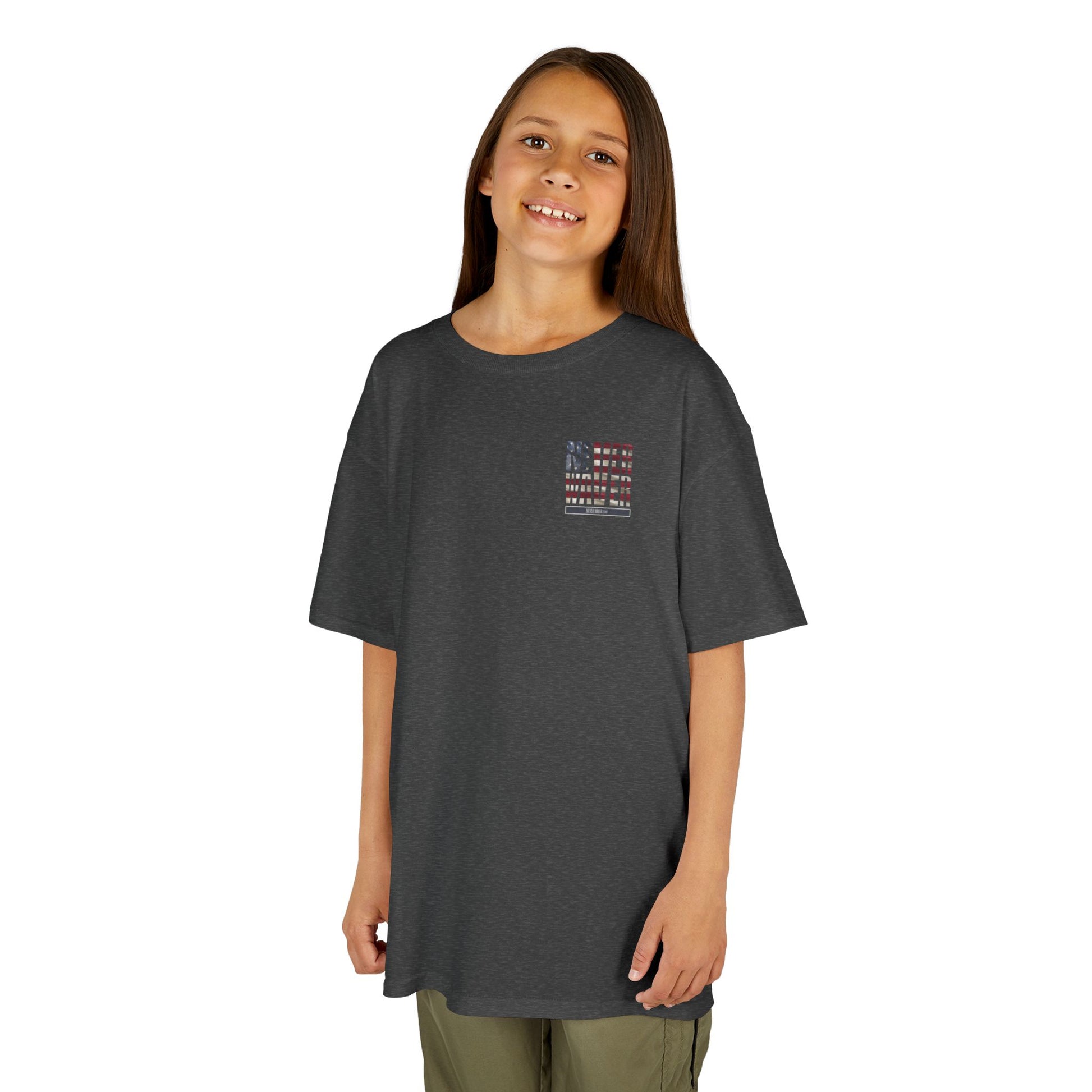 America Never Waver Kids Heavy Cotton™ Tee - Never Waver