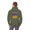 Minnesota Fans Never Waver w Leopard Football Unisex Heavy Blend™ Hooded Sweatshirt - Never Waver Design - Never Waver