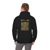 New Orleans Fans Never Waver Unisex Heavy Blend™ Hoodie - Motivational Sweatshirt for Fans - Never Waver