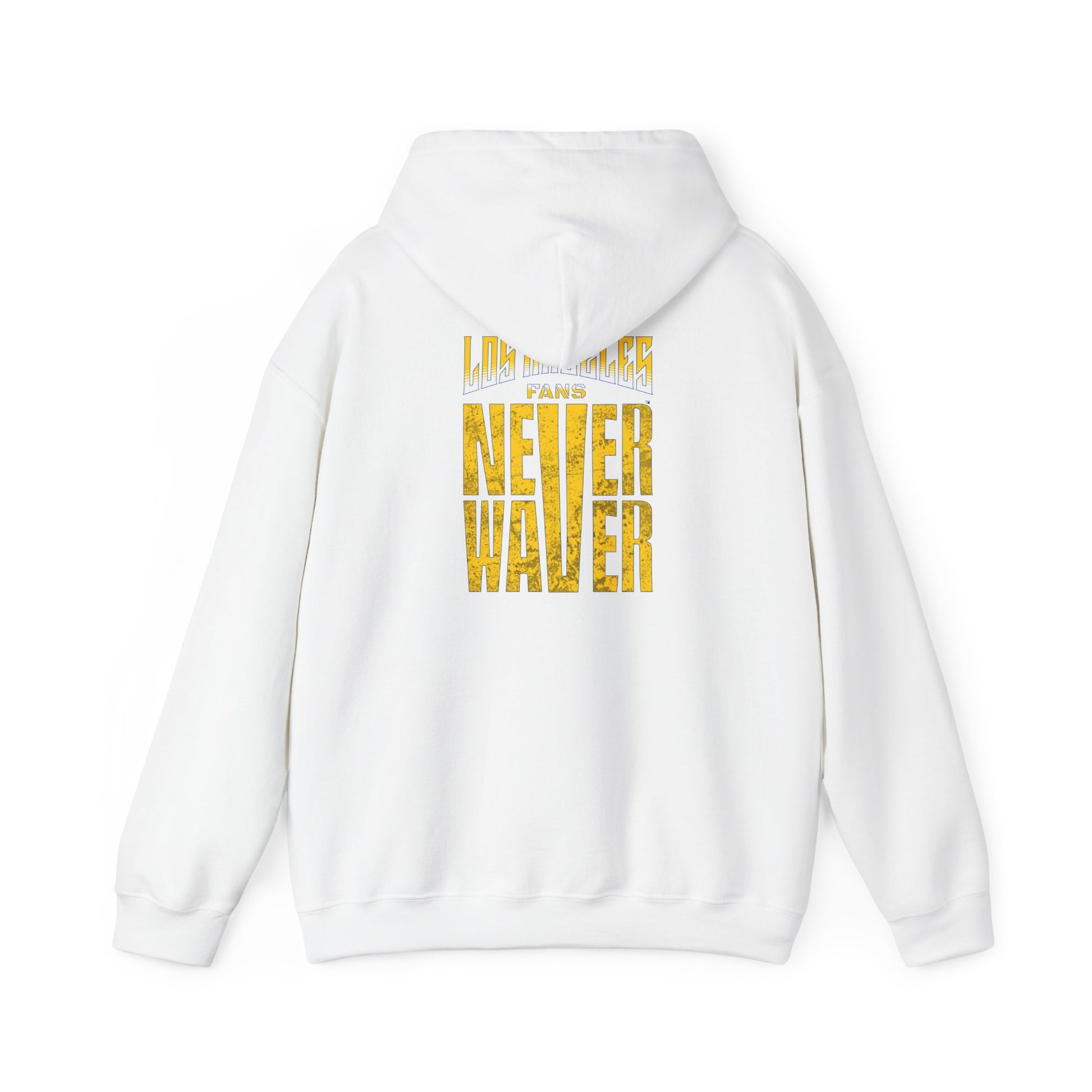 Unisex Heavy Blend™ Hooded Sweatshirt - "Los Angeles Fans Never Waver" Inspirational Hoodie - Never Waver