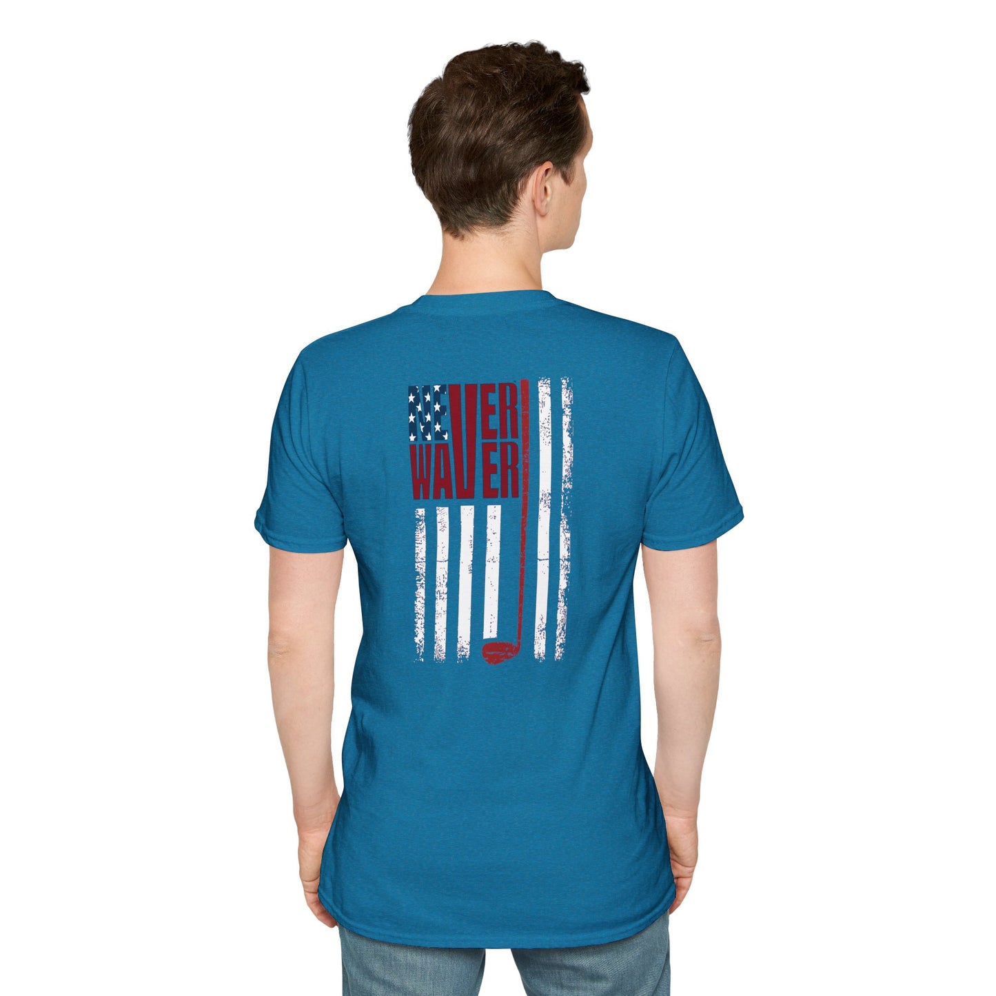 Never Waver Golf Unisex Soft style T-Shirt - Never Waver